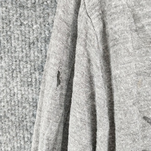 Sugar High Women's Wings Cross Pullover Graphic Hoodie Gray 2X Lightweight - Picture 7 of 16